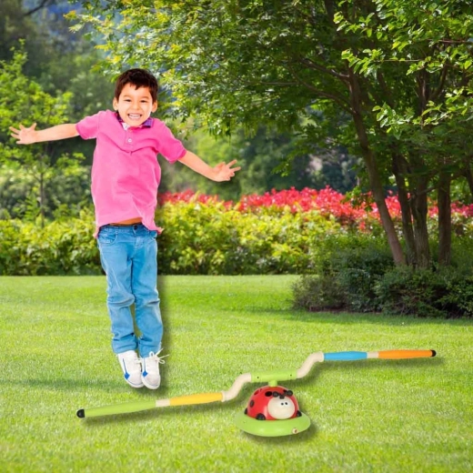 Actief springen en raketten afschieten