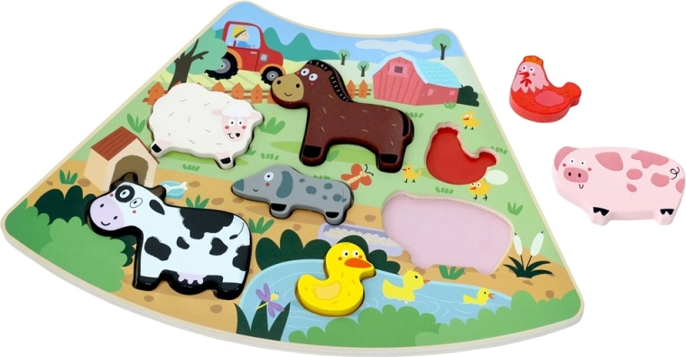 Speels leren van vormen en dieren