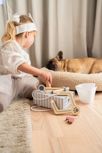 Praktische tas met magneetsluiting
