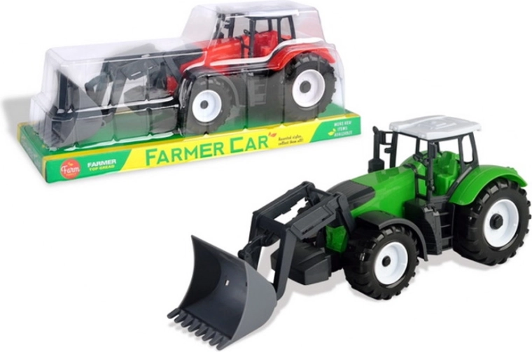 Tractor – kinderspeelgoed met verstelbare voorlader