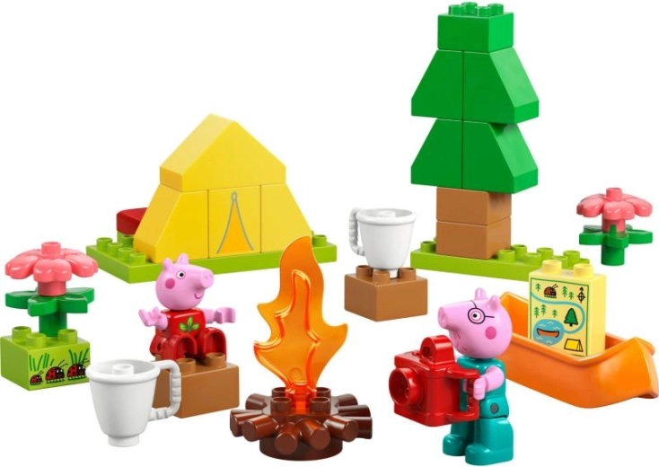 LEGO DUPLO Peppa Pig kampeeravontuur