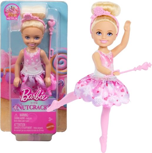 Barbie Chelsea ballerina sneeuwfee (Notenkraker) - 1 stuk