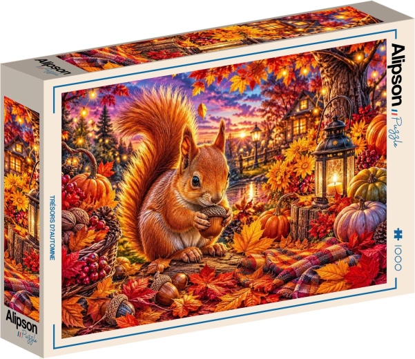 ALIPSON Puzzel Herfstschatten 1000 stukjes