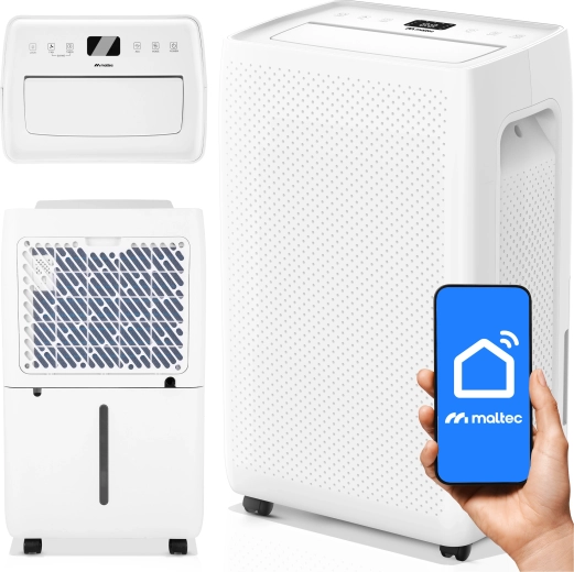 maltec luchtontvochtiger dh-20330a 330 w 20 l met wifi