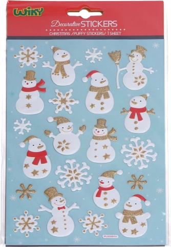 Pop-up stickers Kerstmis 25 × 14,4 cm