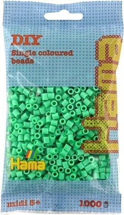 Hama midi strijkkralen mint 1000 stuks