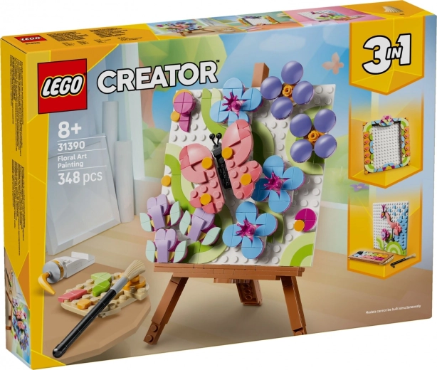 LEGO Creator decoratief bloemenkunstwerk 3-in-1