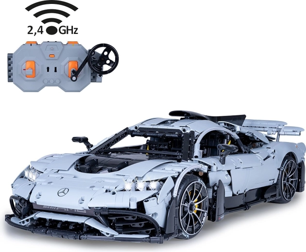 CaDA Mercedes-AMG ONE 1:8 met afstandsbediening, grijs