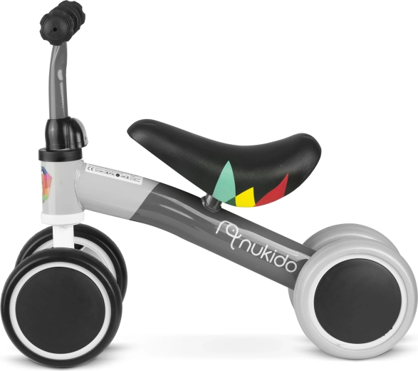 Comfortabel zacht zadel en rubberen handgrepen