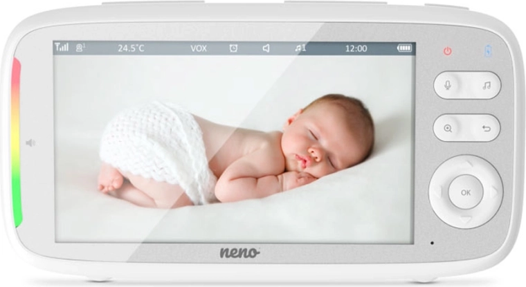 Kristalhelder beeld op het grote 5" display