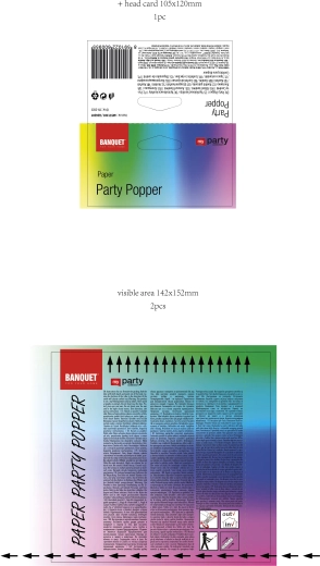 Compacte tube van 20 cm voor elke hand