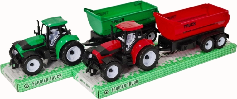 Tractor met aanhanger