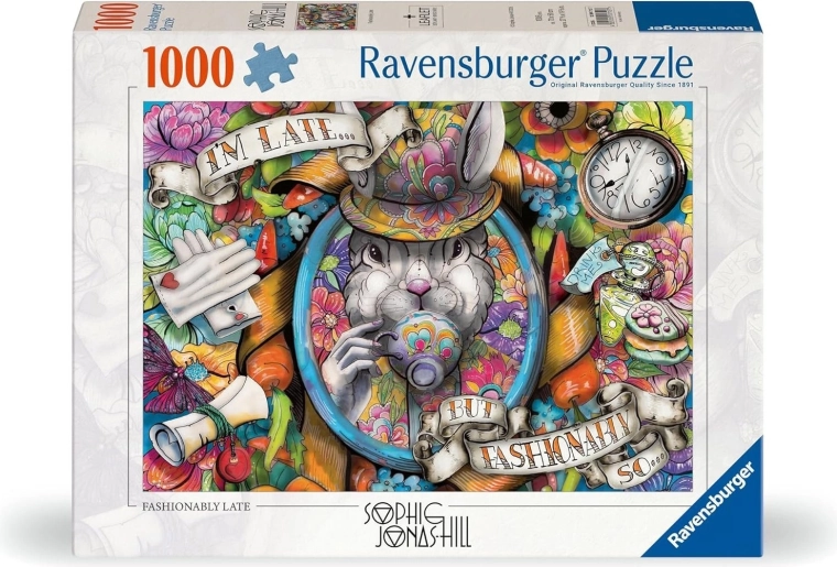 Ravensburger puzzel Te laat, maar stijlvol 1000 stukjes