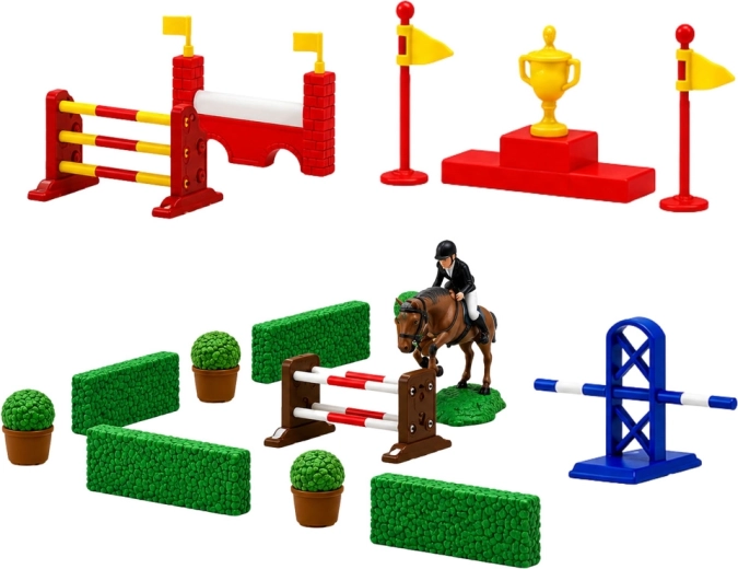 Springparcours en accessoires voor wedstrijden
