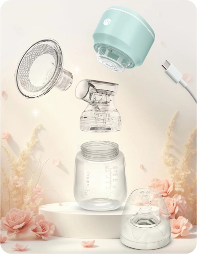 Flesje van 180 ml met dynamische speen