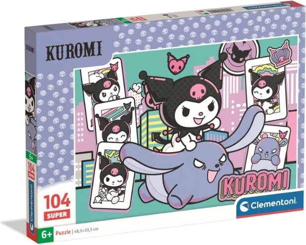 Puzzel CLE super Kuromi 104 stukjes