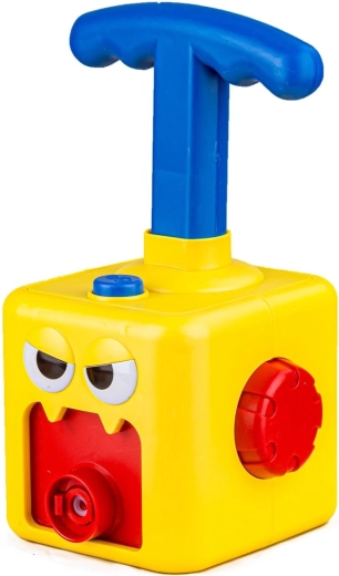 Speels ontwerp “geel monster”