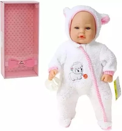 Babypop in een boxpakje 40 cm