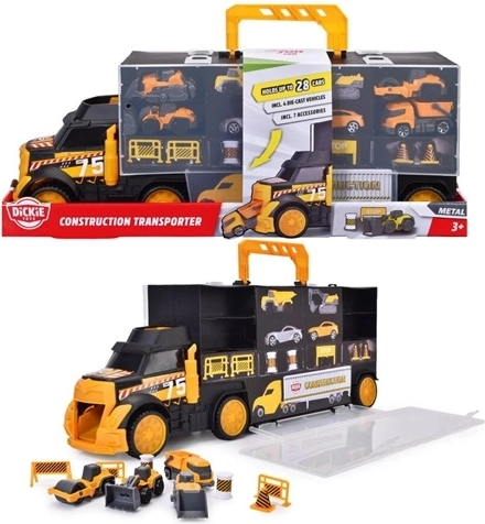 Dickie bouwtransporteur 43 cm