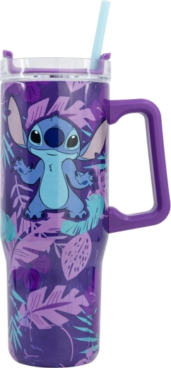 Stitch – geïsoleerde XL reisfles van roestvrij staal 940 ml