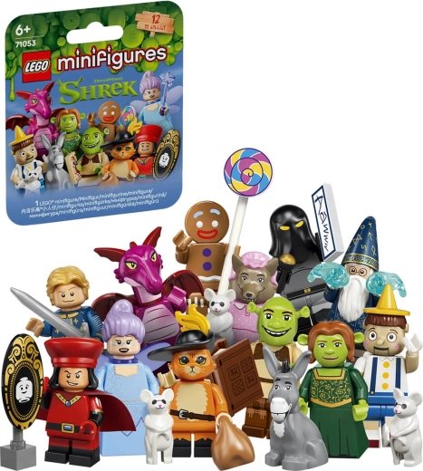LEGO Minifiguren Shrek – verzameldoosje met verrassing - 1 stuk
