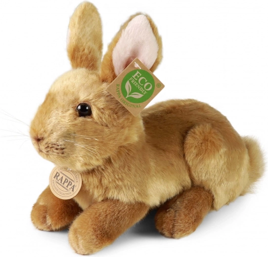 Pluchen bruine konijn 23 cm eco-friendly