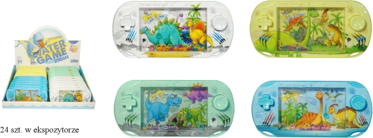 Water spel met dinosaurussen