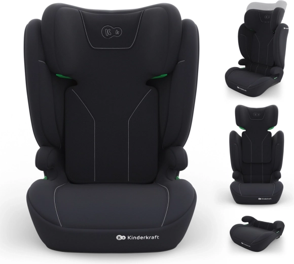 Kinderkraft autostoel i-spark 2 plus i-size 100–150 cm zwart