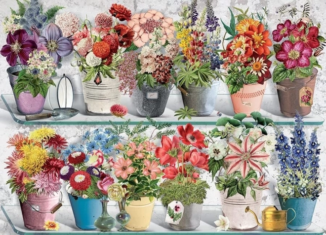 Puzzel Veel bloemen (1000 stukjes) – Cobble Hill