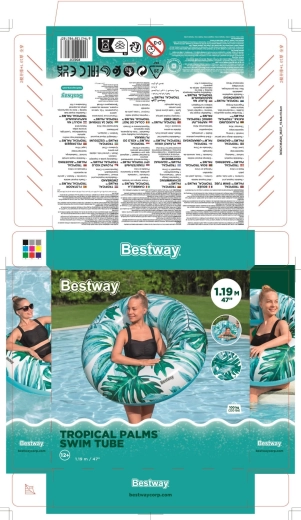 Grote diameter voor comfortabel relaxen