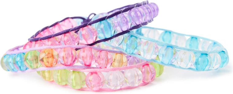 Alles voor het maken van 10 armbandjes