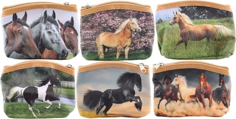 Portemonnee met paardenmotief