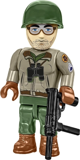 Commandantenfiguur voor scènes en verzameling