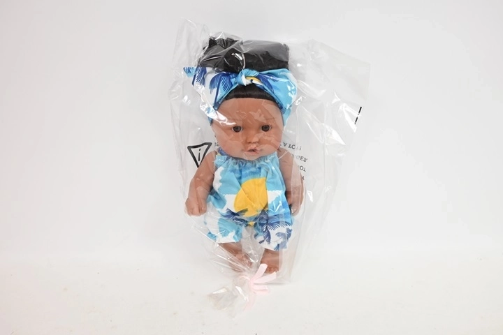 SmilyPlay donkerharige pop met afro-kapsel 26 cm