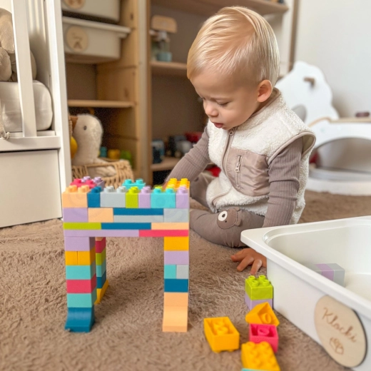 Zachte blokken voor kleine handjes