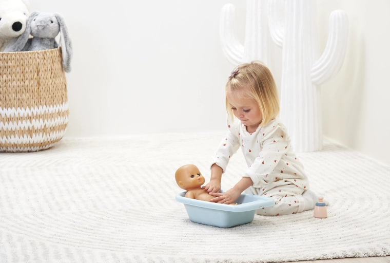 Compact badkuipje voor badrituelen