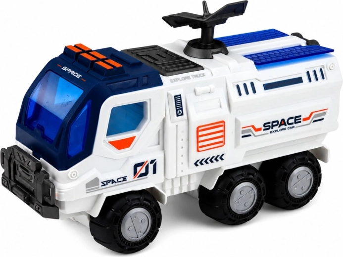 Verkennende ruimte-rover voor missies op planeten