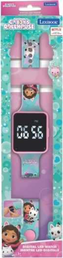 Digitale kinderhorloge met wekker Gabby's Magische Huis LEXIBOOK