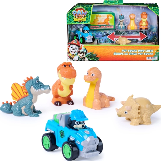 Spin Master Paw Patrol: The Dino Movie set Rex met voertuig en dinosaurusfiguren