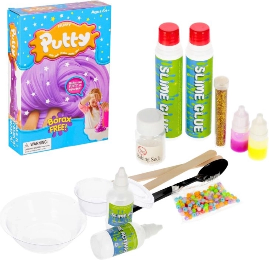 Creatieve set om slijm te maken