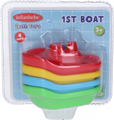 Infunbebe badbootjes, set van 4 stuks (10,5 cm)