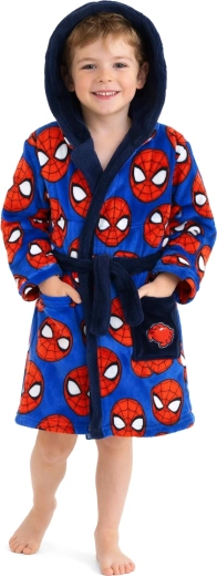 Kinderbadjas Spider-Man met capuchon