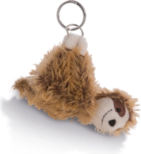 Pluchen sleutelhanger Luiaard Chill Bill 10 cm