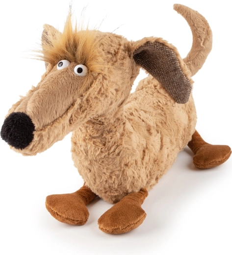 Sigikid kortharige teckel – pluchen hond 36 cm