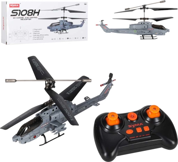 RC-helikopter Syma S108H met gyroscoop en ledverlichting