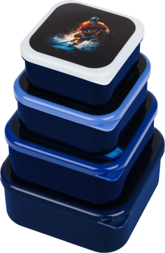 4v1: vier bakjes voor een gevarieerde snack