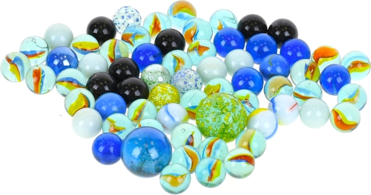 Bonte collectie om te spelen en te verzamelen