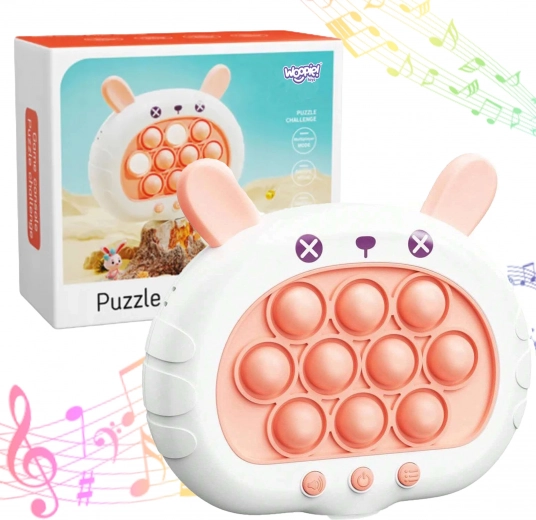 Elektronisch antistresspel Woopie POP IT Konijntje