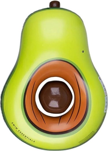 Swim Essentials opblaasbare avocado met bal