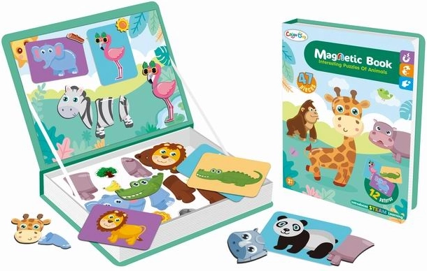 magnetische puzzel dieren
